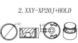 20mm鏡面(配xb-d)