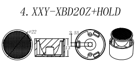 20mm珠面(配xb-d)