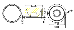 14mm鏡面