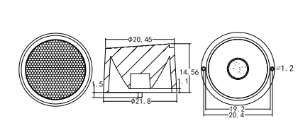 21.8mm珠面